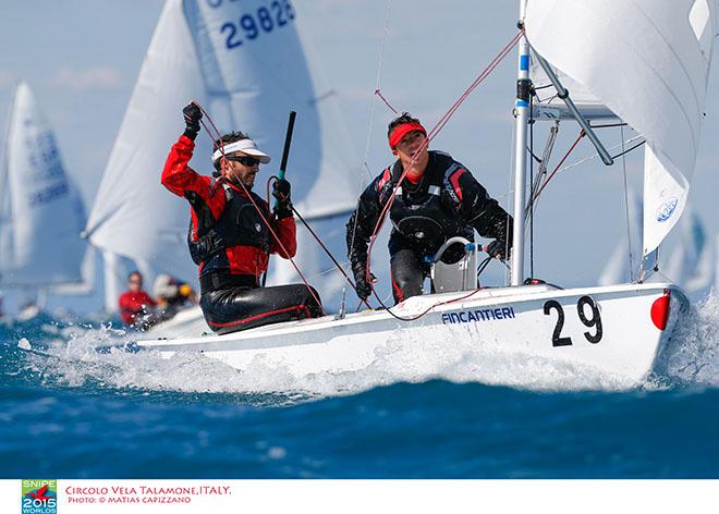 2015 Snipe World Championship - Day 1 © Matias Capizzano http://www.capizzano.com